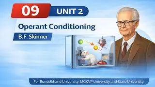 B.Ed 1st sem | Unit 2 | Psychology(102), Operant Conditioning