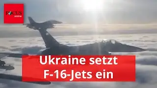 Video zeigt, wie die Ukraine ihre F-16-Jets erstmals im Kampf einsetzt