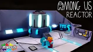 Cómo Hacer el Reactor de Among Us de Plastilina / Mini Diorama / Clay / DIY / PlastiVerse