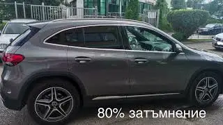 Затъмняване на стъкла с фолио 3М