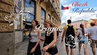 | 4K | Beautiful Summer Day in Prague, CZECH REPUBLIC 🇨🇿