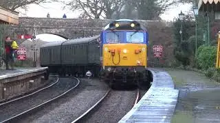50026 'Indomitable' arrives into Harmans Cross (08/01/23)