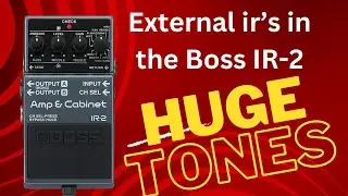 loading external ir's into the Boss IR-2