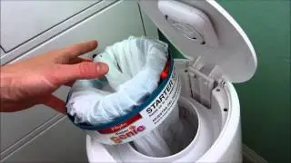 Diaper Genie hack: Use a trash bag to refill a Diaper Genie... and save money!