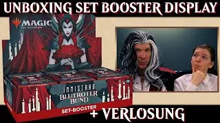 MTG Unboxing Innistrad Crimson Vow Set Booster Display | Magic the Gathering deutsch | Trader