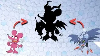 Chummon and Demi Devimon Evolution - Devil Chuumon!