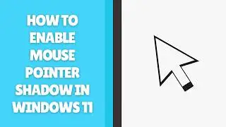 How to Enable Mouse Pointer Shadow in Windows 11