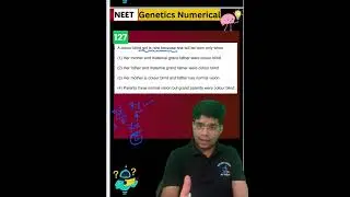 Genetics numerical 127#biology #neet #pyq #pyqspractice #neetbiologypyq #neetbiologypyq