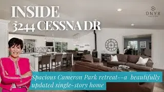 Modern Retreat in Cameron Park | Updated Single-Story Home | Backyard Oasis | Onyx Real Estate