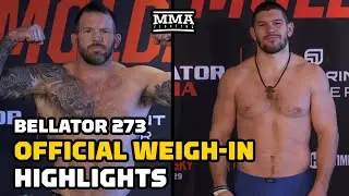 Bellator 273 Official Weigh-In Highlights - MMA Fighting