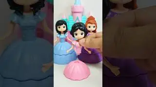Cute Satisfying Disney Princess Castle 🤗🏰🤯