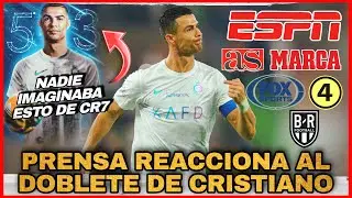 🤯 ASI REACCIONA la PRENSA al DOBLETE de CRISTIANO vs el ITTIHAD de BENZEMA 🚀MESSLOVER LLORAN PENALES