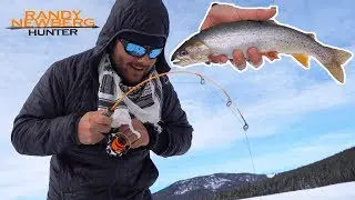 Ice Fishing Montana Cutthroat Trout | How Not To