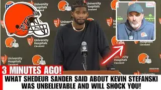 🚨OMG! SHEDEUR SANDERS SENDS SHOCKING MESSAGE ABOUT  KEVIN STEFANSKI EXTREMELY SEVERE ABSENCE! NEWS!