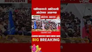 नाशिकमध्ये आदिवासी आंदोलक आक्रमक | Nashik Tribal Protest