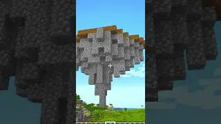 Строительство парящего острова в Minecraft #minecraftbuilds #minecraftbuilding #minecrafttutorial