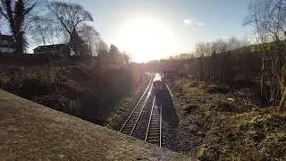 158853 passes ambergate junction with a 3 tone