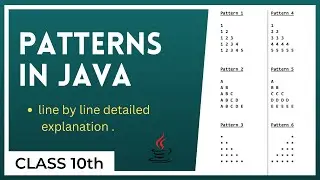 Easy way to solve all pattern programs || Nested loops || Concept of Computer