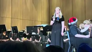 Where are you Christmas? @ 8th grade choir Christmas - Rylee age 13