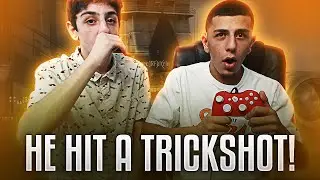 TEACHING MY BROTHER HOW TO TRICKSHOT!! | FaZe Rug