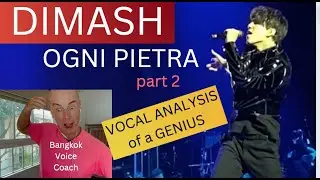 DIMASH “Ogni Pietra” (Olimpico) Vocal Coach Analysis (Part 2)