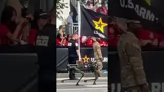 🎖️🤖 Robot Units Featured at the US Military Parade! 🇺🇸 #MilitaryRobots #parade  #robotics