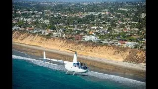 ULTRA-LUXURY COASTAL HELICOPTER tour of LA JOLLA, CA