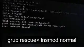 grub rescue | fix grub rescue | help grub rescue | fastest solution