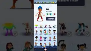 Subway Surfers to unlocking player in jay blue outfit\color master outfit  🚆#shorts228