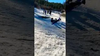 How to play in winter#winter #snow #play #family #funny