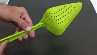 Colander Scoop Strainer Nylon Slotted Spoon Kitchen Food Drain Shovel Strainers
