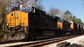 CSX M603-09 with CM44AC #7215 Leading! | Former CW44AC in Action