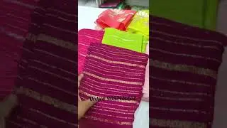 Viscous Georgette with blouse