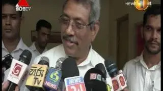 ලසන්ත ඝාතනය ගැන ෆොන්සේකා කළ චෝදනාවලට ගෝඨාභය පිළිතුරු දෙයි