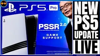 PLAYSTATION 5 - NEW FIRST PS5 PRO PSSR 2.0 GAMES REVEALED !? / NEW PS5 UPDATE NOW LIVE ! / GTA 6 ON&hellip;