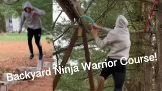 Backyard Ninja Warrior Course!