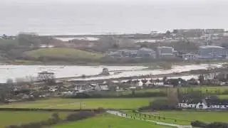 Flooding in the Eastern Yar river valley , Isle of Wight