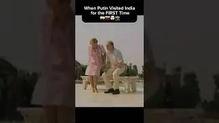 When Putin Visited India for the First Time (2000) #putin #india #alaskasummit #trump #tajmahal