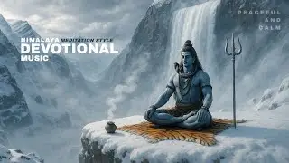 Himalayan Meditation style Instrumental Devotional Music | For calm and peace 