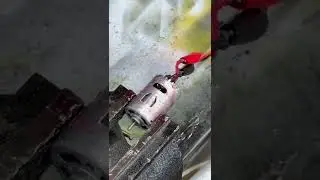 540 Brushed motor test on 6S LiPo540 It lasted a whole 4 minutes! #shorts