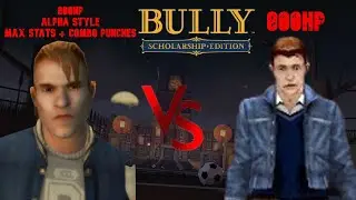 Bully SE: Casey Harris ( 800HP Max Stats Alpha Style + Combo Punches) VS Lucky De Luca BETA (800HP)