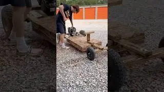 DIY Wood Go Kart #shorts