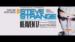 The Steve Strange Memorial Post Christmas Party at The Parr Hall Warrington 23-01-16