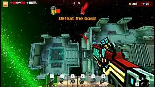 Pixel Gun 3D : Campaign - World 4 Level 1 (Medium Mode)