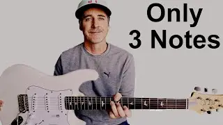 How to Improvise Over Chord Changes With Only 3 Notes