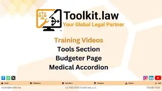 Toolkit.law Medical Budgeter Tool Simplify Medical Expense Management for Legal Professionals