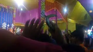 Forbesganj me kothi hath per Vishnu jaghore shradhalu kafi bheed hai