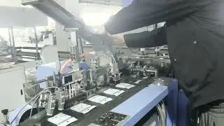 Automatic sticky notes bag packing machine