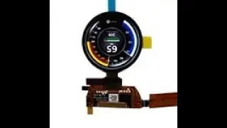1.39 inch full color OLED Display HDMI To Mipi controller board 454x454 mipi/spi interface