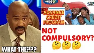 CHY ADVANCE CREDIT NOT COMPULSORY? 🤔🤔🤔